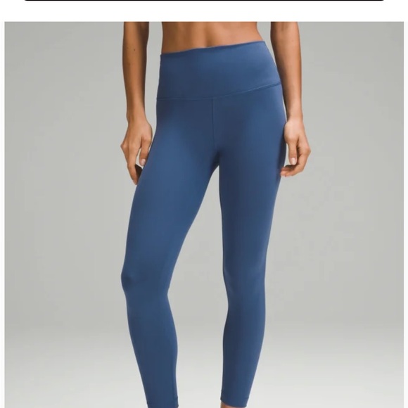 Lululemon Athletica Blue Leggings - Picture 2 of 4